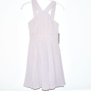 NEW Lulu's Forevermore Fit and Flare Chiffon Skater Dress 🌸 XS (HOST PICK)